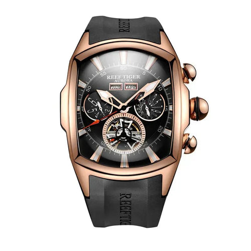 TimeSculpt - Tourbillon Stainless Steel Sports Watch™