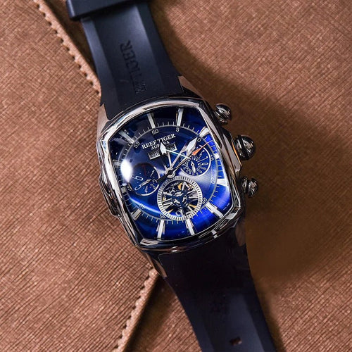 TimeSculpt - Tourbillon Stainless Steel Sports Watch™