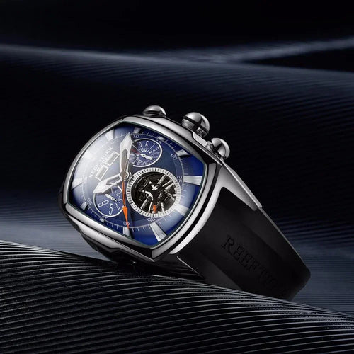 TimeSculpt - Tourbillon Stainless Steel Sports Watch™