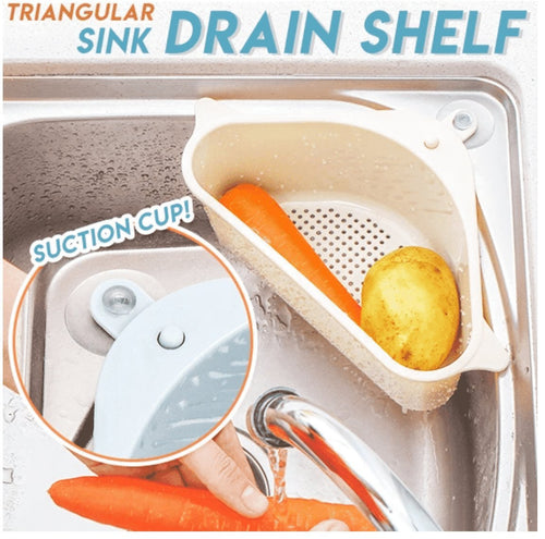 Triangular Sink Drain Shelf™