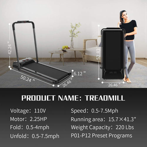 UnderDesk  - Home Foldable Compact Smart Treadmill™