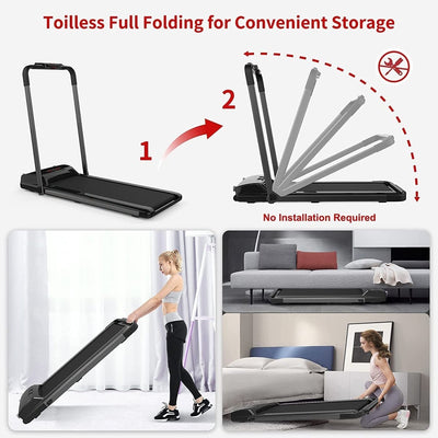 UnderDesk ™ - Home Foldable Portable Smart Treadmill - TumTum
