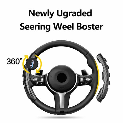 Universal Anti-Slip Car Steering Wheel Booster Cover™