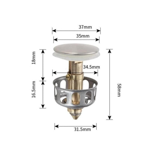 Universal Wash Basin Drain Filter™