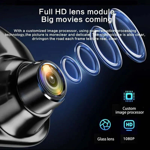 VisionSync - Smart Rear View Mirror wiith Camera™
