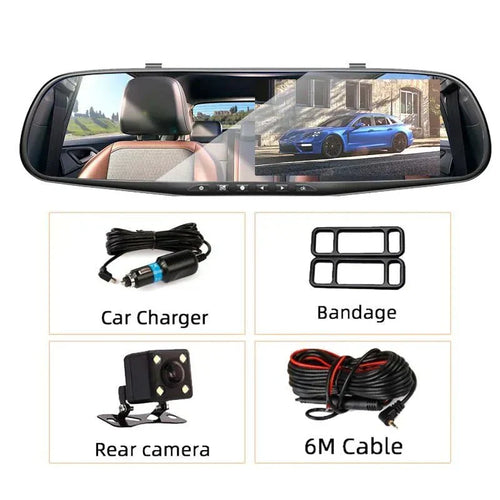 VisionSync - Smart Rear View Mirror wiith Camera™