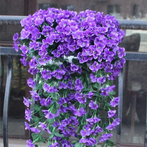Vivid Artificial Hanging Orchid Bunch™
