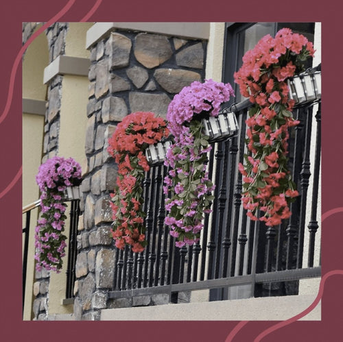 Vivid Artificial Hanging Orchid Bunch™