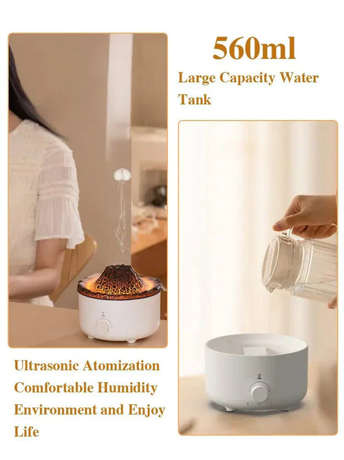VolcanoVapor - Fire Flame Air Humidifier™