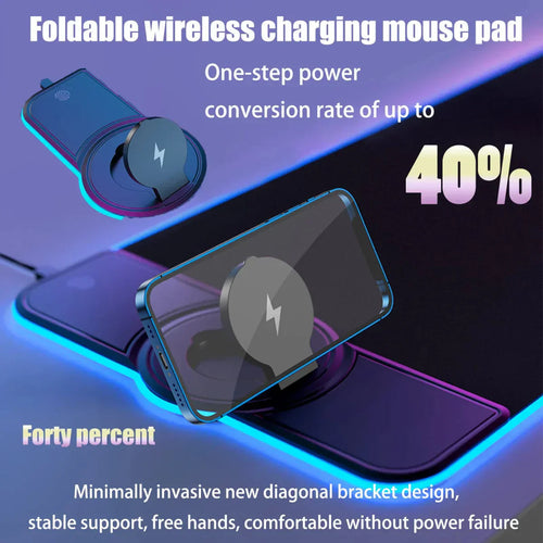 VortexPad - RGB Gaming Mouse Pad 15W Fast Wireless Charging™