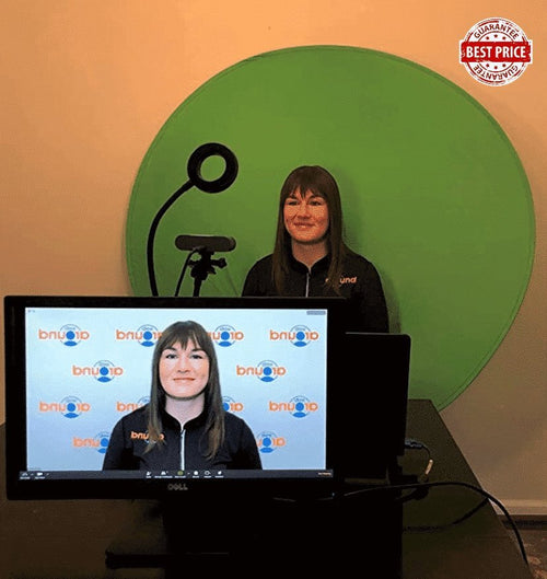 WorkChroma -  Compact Green Chroma Backdrop WFH Essential™